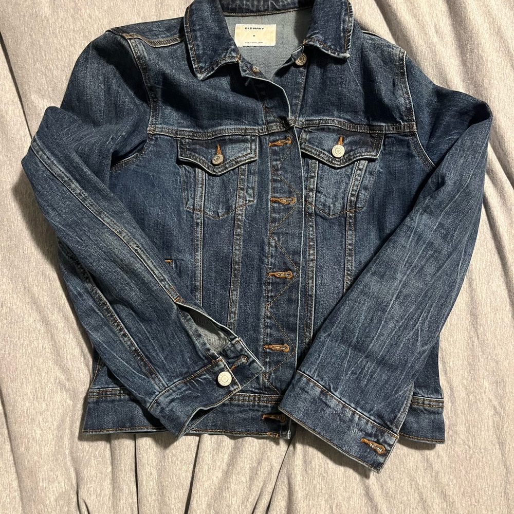 Old Navy Dark Blue Jean Jacket